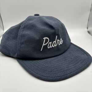 Faherty Brand Blue Unstructured "Padre" Father's Day Hat Size O/S EUC